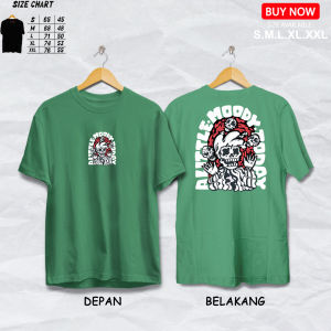 kaos a little moody | baju distro | cocok untuk pria dan wanita