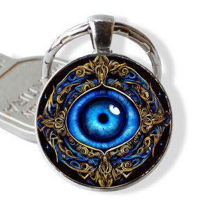เครื่องประดับ รสชาติส่วนบุคคล พวงกุญแจ แฟชั่นลึกลับ สีฟ้า อธิษฐาน แข็งแรงและทนทาน มัลติฟังก์ชั่น