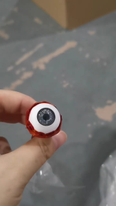 Halloween Realistic Eyeball Horror Props Artificial Eyeball Halloween Prank Props Bloody Eyeballs Halloween Decor