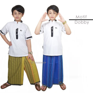 Sarung Anak Instan Model Rok Motif Songket