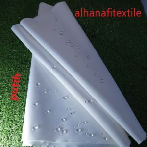BAHAN KAIN ANTI AIR WATERPROOF TASLAN BALON WARNA PUTIH ANTI ANGIN KUALITAS PREMIUM IMPORT LEBAR 150 CM