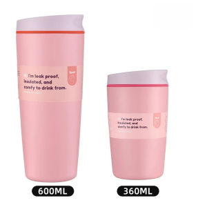 Thermal Mug Vacuum Insulated Tumbler Cup Stainless Steel Coffee Thermos Cups Leakproof Lid for Travel Silent Base Thermo Bottle2026