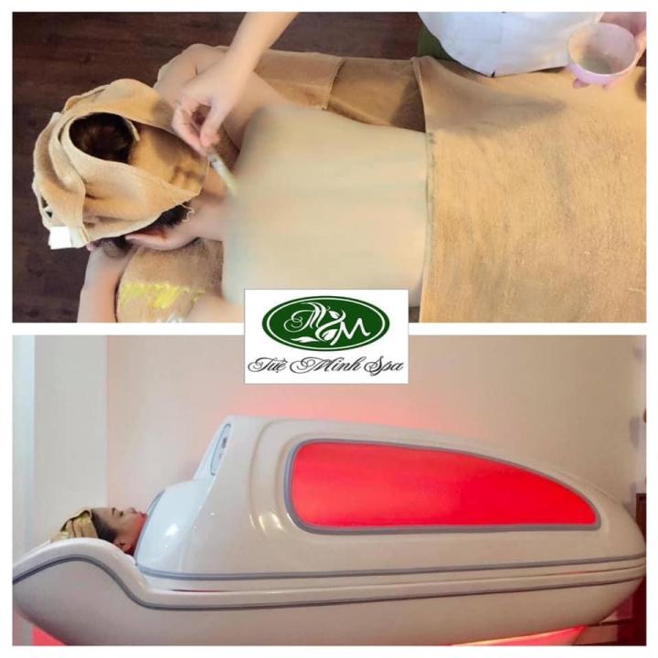 Tắm trắng công nghệ phi thuyền - Ánh sáng collagen