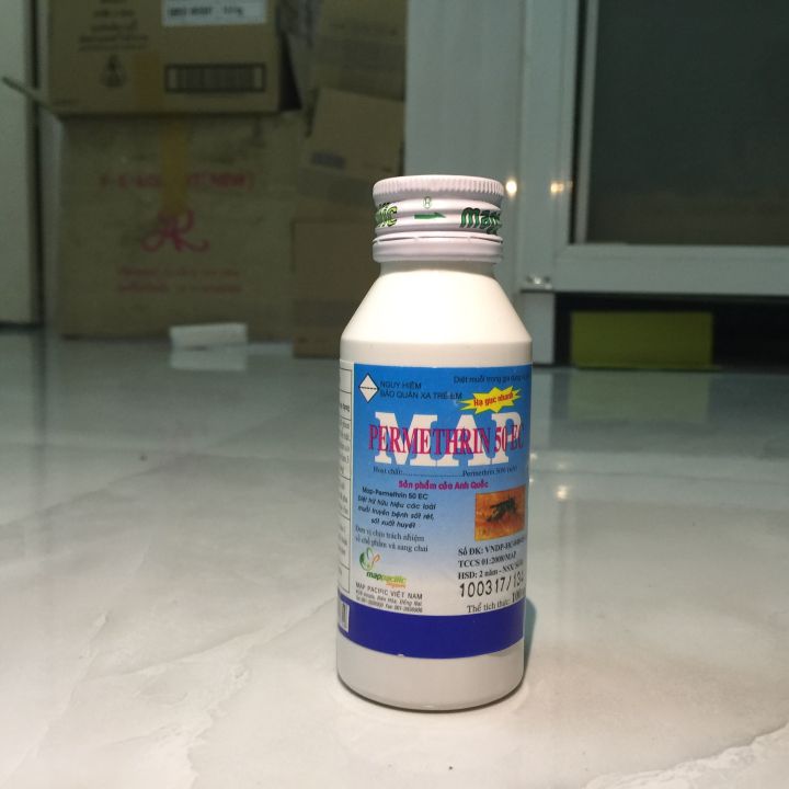 HCM Thuốc diệt muỗi y tế thuốc diệt muỗi 6 tháng - Permethrin 50 EC - 100ml - Phòng chống Corona ngăn ngừa Sốt Xuất Huyết - Mã 68