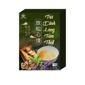 Trà Đinh Lăng Tam Thất Giúp Ngủ Ngon Hỗ Trợ Tiền Đình Hoa MắtHoa Mắt Chóng MặtSuy NhượcThông Hoạt Khí Huyết