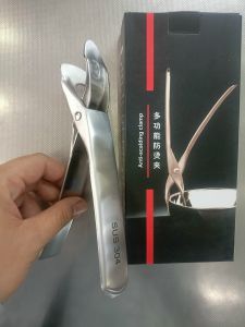 Kẹp gắp đồ nóng inox 304 kẹp gắp chống trượt gắp chén dĩa nóng tiện lợi