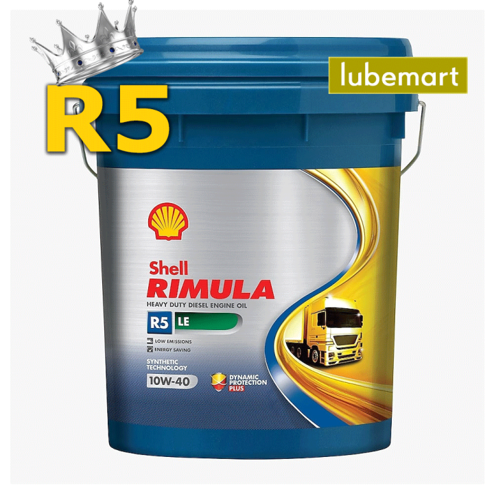 Shell Rimula R5 LE 10W40 CK4 DIESEL ENGINE OIL (20 liters) | Lazada