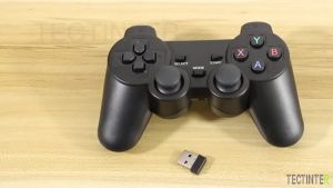 (HD1)2 Set 2.4GHz Wireless USB Joystick Gamepad No Delay Controller for PC Android TV GAME  2 Set Pengawal Joystick Gamepad USB Tanpa Wayar 2.4GHz untuk PC Android TV GAME