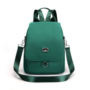RANSEL WANITA IMPORT CHIBAO 2IN1 KANVAS 1208#