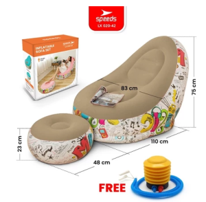 020-41 SPEEDS Sofa Angin Beanbag Squishy Lay Bag Inflatable Sofa Tiup Angin Lazy Bag