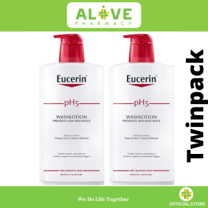 EUCERIN PH5 WASH LOTION 1L TWINPACK