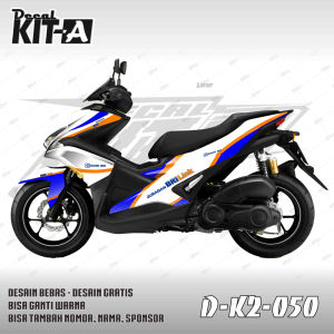 Dekal Stiker Motor Decal Yamaha Aerox 155 MOTIF BRIlink D-K2-045 k2-050