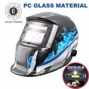 COD ABEDOE Helm Las Otomatis Gelap Terang Auto Darkening Welding Helmet - 107T4