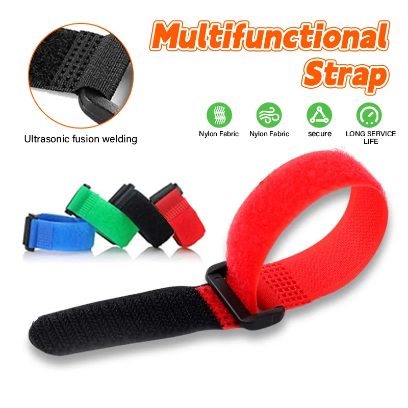 Fishing Rod Tie Strap Belt Wrap Band Holder Travel Accessories