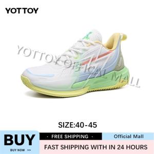 YOTTOY Basketball Shoes Couple Practical Shoes Breathable Versatile High-Top Sports Shoes Student Competition Special Training Shoes