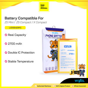 WIXEL Baterai Sony Xperia Z5 Mini / Z5 Compact / X Compact E5803 E5823 LIS1594ERPC F5321 SO-02J Batre Batrai Handphone Dual Ori Double Power Original
