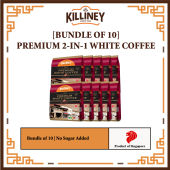 [Bundle of 10 Special] Killiney 2-in-1 Premium White Coffee