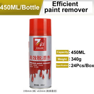 Car Paint remover for metal paint removal for automobiles motorcycle paint spray in 30 seconds 450ml