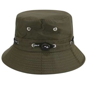 NEXASHOP Outdoor Packable Adjustable Fisherman Cap Bucket Hat Summer Sun Caps Sunscreen