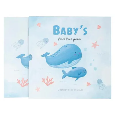 【Be worth】 Baby Memory Book Premium Thickened Paper Keepsake Record Minimalist First Year Milestone Journal Scrapbook Album