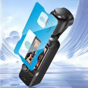 For DJI OSMO Pocket 4 3 Tempered Glass Screen Protector AR Antireflection Coating Automatic Positioning film Camera Accessories