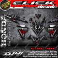 Honda Click 125i / 150i Version 2 Decals / VENOM DESIGN / STICKER FOR MOTORCYCLE PARTS AND ACCESSORIES. 