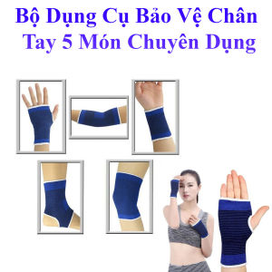 Bộ Dụng Cụ Bảo Vệ Chân Tay 5 Món Chuyên Dụng Khi Chơi Thể Thao