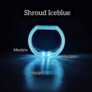 Shroud 1.5 inc Body Black Plus Ballast 2 Mode PNP Untuk Semua Merek Biled Matrix X1 1.5inc