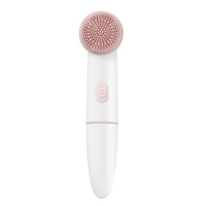 Hailicare Vibrating Facial Cleanser Brush Battery Powered Waterproof Electric Face Cleaning Brush 2 Speed Face Deep Washing Massaging Brush