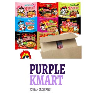 SAMYANG BULDAK NOODLES 1  ORIGINAL/CHEESE/JJAMPONG/ROSE/LOVELY/LIGHT/4CHEESE/CARBO/CREAMCARBO/HAB