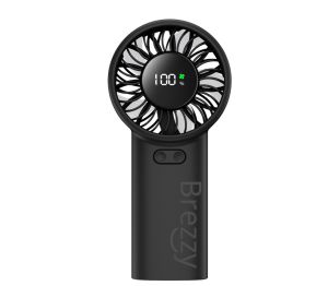 Mini Portable Fan USB Rechargeable Handheld Jet Fan Strong Wind 100 Gear Speed Adjustable Turbo Fan Small Desktop Fan