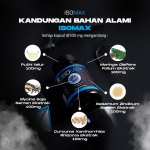 Isomax Kapsul Pembesar Otot Suplemen Pembesar Otot Suplemen Gym Fitnes Suplemen Penambah Massa Otot Kapsul Pembentuk Otot Suplemen Pembentuk Otot