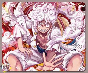 Gear 5 Monkey D Luffy Mousepad! Sun God Nika One Piece Mousepad! Drums of Liberation mouse pads!