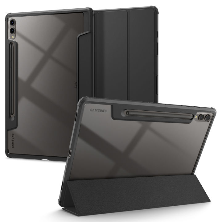 SPIGEN Case for Galaxy Tab S10 Plus / S9 Series [Ultra Hybrid Pro] Solid Protection with Air Cushion Technology / Samsung Galaxy Tab S10 Plus, S9, S9 Plus Casing