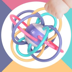 ของเล่นเสริมพัฒนาการ ของเล่นเด็กเขย่ามือ ยางกัดเด็ก ยางกัดนิ่มเขย่ามีเสียง มีกระดิ่งเขย่า ของเล่นเด็ก ของเล่น ลูกบอล baby new born BS196