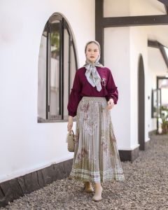 Rok Plisket Motif Regia By ZR Fashion