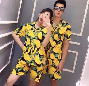 HÓT HÒN HỌT Quần áo / Nón trái cây đi biển- Mẫu Trái chuối mãi đỉnh [NamyShop79*Tổng kho HCM]