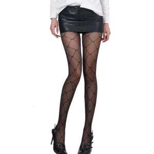 Women Japanese Style Summer Sheer Silk Tights Stockings Elegant Argyle Bowknot Patterned See Through Pantyhose Hosiery