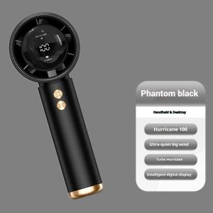 2025 Mini Kipas Portable Fan USB Rechargeable Handheld turbo 风扇100 Level Speed Adjustment handheld Digita Display battery Kipas Mini Fan