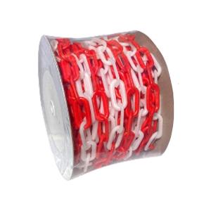 Flexible Plastic Perimeter Control Chain 25M Roll for Event Crowd Management and Construction Site Safety
