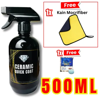 Diamond Coating【500ML Ceramic Quick Coating】 Coating Car Quick Coating Spray Coating Ceramic wax Car Polish Car Coating