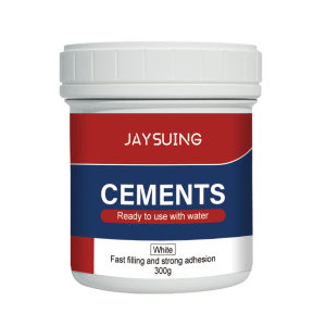 Jaysuing Floor Quick Dry Waterproof Repair Cement Crack Filling Agent Roof Strong Waterproof Repair Glue Gel Corner Crack Bungalow Leakage Plugging Material Roof Crack Heat-resistance Gap Filling Cement Asphalt Filling Seam Leakage (300g)