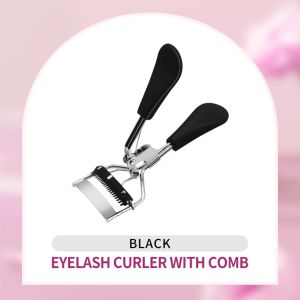 Eyelash Curler With Comb Long-lasting Curling Eye Makeup Tool eyelash Curler COD