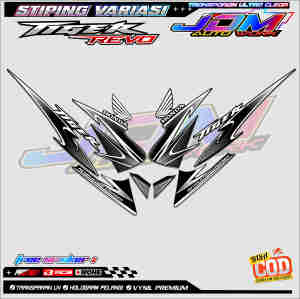 STRIPING VARIASI HONDA TIGER REVO / STRIPING LIST MOTOR HONDA TIGER HEREX
