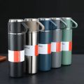 Termos Vacuum Flask Set 500ml Botol Minum Stainless Cangkir Set bisa Panas dan Dingin. 