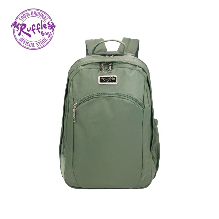 Backpack Ruffles Brand Ruffles Bag Jillian Backpack 15.5-Inch (Old Rose, Olive Green, Black ...