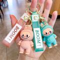 พร้อมส่งจากไทย พวงกุญแจ ลาบูบู้ labubu จี้ตุ๊กตาการ์ตูน และ น่ารักCry Baby พวงกุญแจ มี 4 สี. 