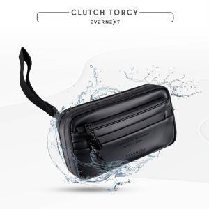 EVERNEXT - CLUTCH BAG KULIT PRIA ANTI AIR SLING POUCH BAG TORCY WATERPROOF POUCH BAG PRIA ANTI AIR