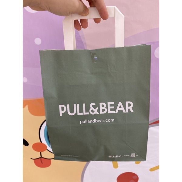 PLASTIC BAG PULL BEAR KANTONG BELANJA PULL n BEAR Kantong