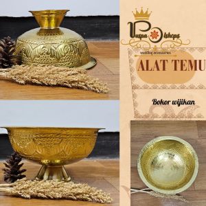 wijikan alat panggih dijual terpisah nampan wijikan bokor wijikan sindur gayung wijikan gelas temu alas pangging kacar kucur